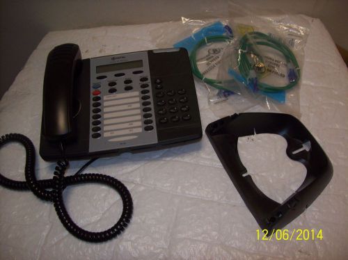 Mitel 5220 IP Phone  Black Telephone VoIP WITH STAND &amp; CABLES