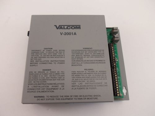 VALCOM V-2001A PAGE CONTROL , ONE-WAY, ONE-ZONE, WITH POWER &amp; TONE GENERATOR