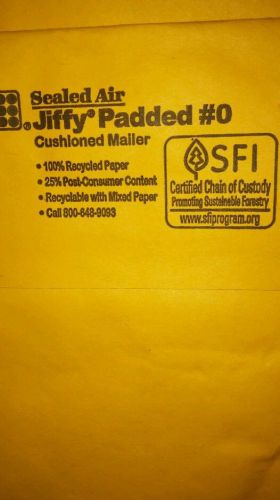 PADDED CUSHIONED MAILERS+++ SZ 6X9+++ LOT OF 50++MADE BY JIFFY