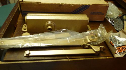 BRAND NEW LCN Super Smoothee Track Arm Door Closer, LCN 1070 GOLD  Finish