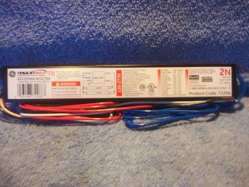 New ge ultramax t8 ge232max-n/ultra  ballast 2n 72266 free ship 10 available for sale