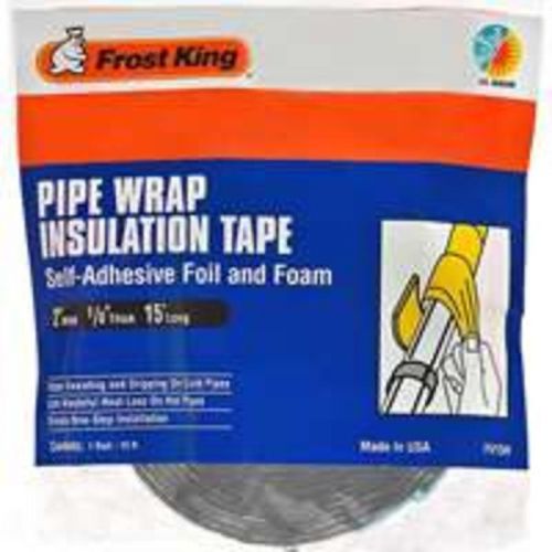 Foam and Foil Pipe Wrap THERMWELL PRODUCTS Pipe Wrap - Foil FV15H 077578023175
