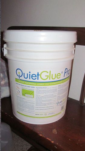 Quiet Glue 5 gl bucket