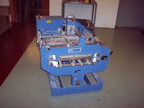 2003 MBO B21 X-Knife Folding Unit w/ self control 24 Pin in great condition