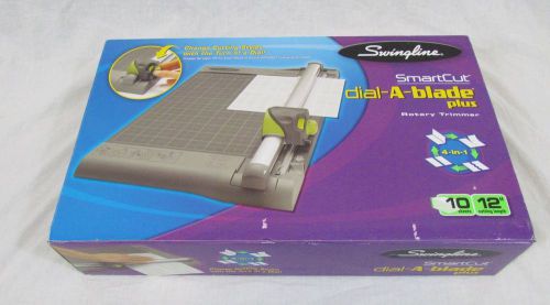 Swingline SmartCut Dial A Blade Plus 4 In 1 Rotary Trimmer 12” #9413 ~ NEW