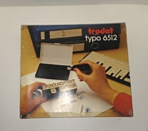 Trodat Typo 6512 Printing Set