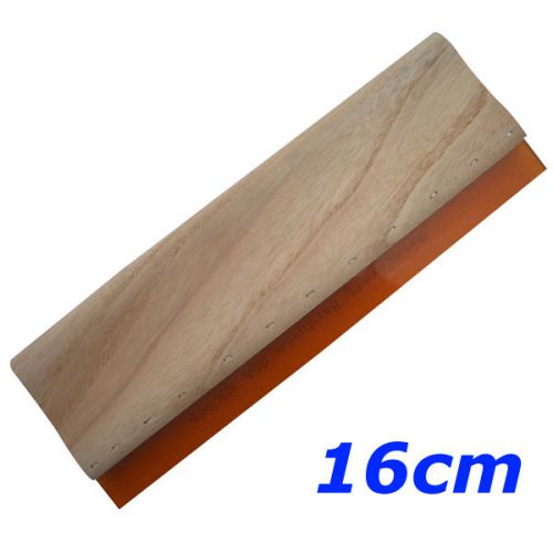 New  6.3&#034; 16cm Screen Printing Squeegee Silk Stencil Wooden Screen Ink Scraper