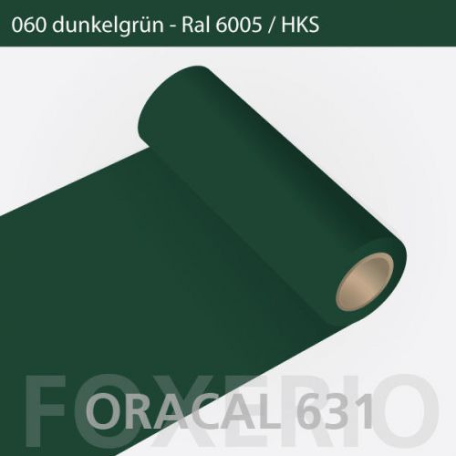 060 Vert Fonce-Film Traceur Mat 63cmx30m Oracal 631 Film Adhesif Mat Meuble