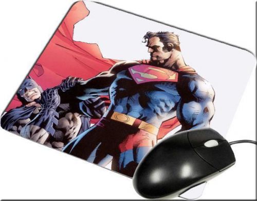 Superman Comic Book vs batman Mousepad Mice Mousemat