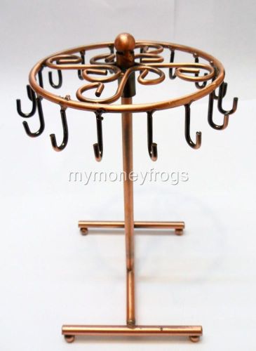 8&#034;H Metal Necklace Bracelet Table Top Jewelry Organizer Holder Stand Display NEW