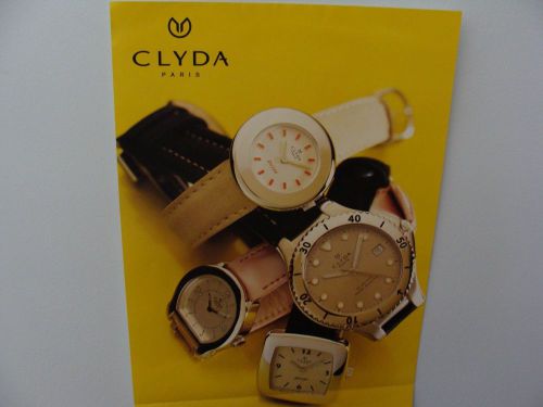Clyda paris watch poster 2 for sale