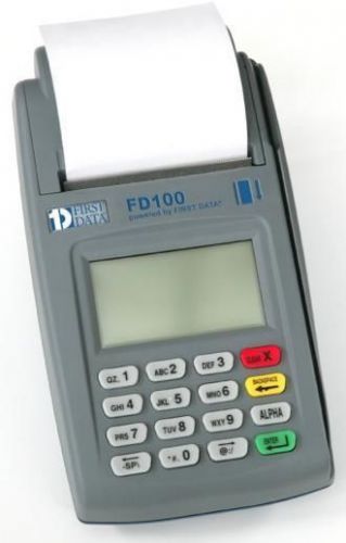 First Data FD-100 Credit Card Terminal - FD100 FD 100