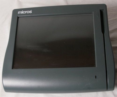 Micros Workstation IV 4 WS4 400614-001 POS Touchscreen Credit Card Swipe