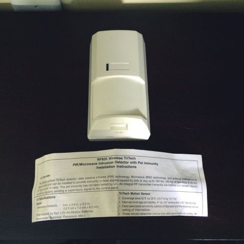 RF835 Wireless TriTech Detector Bosch Wireless Motion