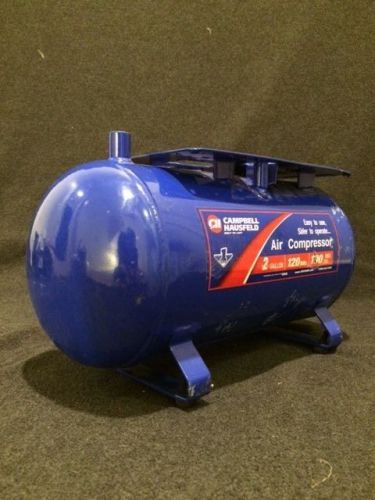 Campbell hausfeld compressor tank 2 gallon 120volts 100psi top mount for sale