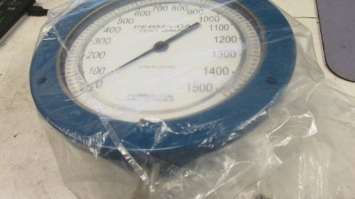 Perma-cal  6&#034; 1500 psi test gauge new br for sale