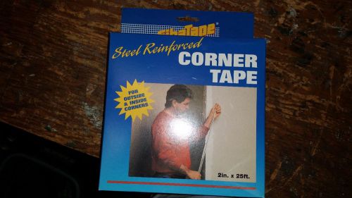 Fibatape Steel Reinforced Corner Tape 2&#034; x 25&#039; Free Shipping 2 inch x 25 feet