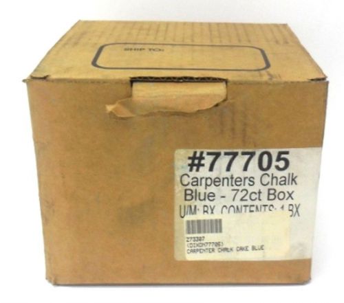 DIXON,  CARPENTERS CHALK BLUE, # 77705,  72 CT BOX