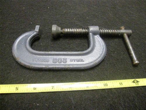 WILTON 803 FORGED STEEL 3&#034; C CLAMP AIRCRAFT MACHINIST TOOL