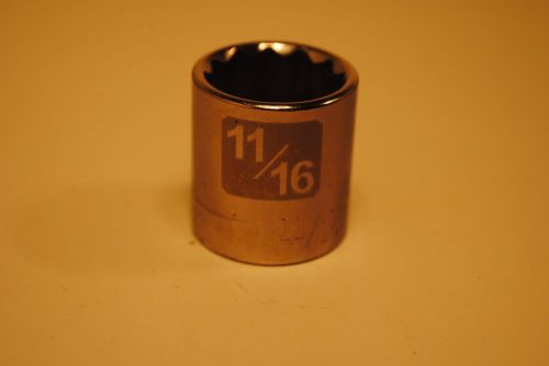 Craftsman 3/8 in. drive 11/16 NEW 12 point socket