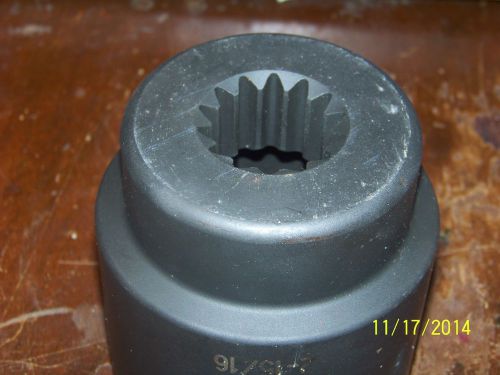 Grey Pneumatic 5094R, 2 15/16 ths #5 Spline Drive 6 Pt Impact Socket