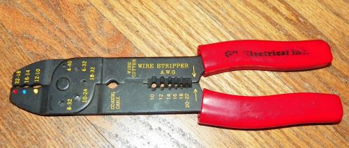 GB ELECTRICAL WIRE STRIPPERS/CRIMPERS