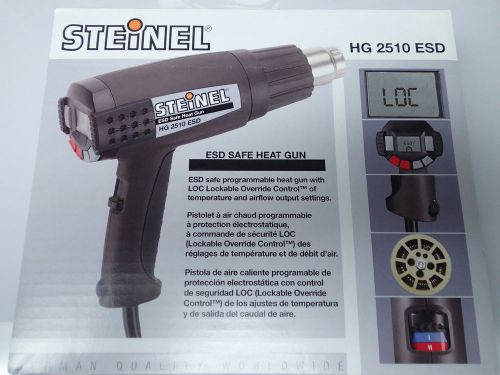 STEINEL 34890 HG2510 ESD PROGRAM HEAT GUN, 120V, +1200A°F, NEW!