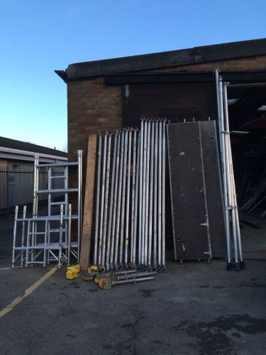 Used Boss Aluminium Scaffold Tower scaffolding ?865+vat Delivery Available