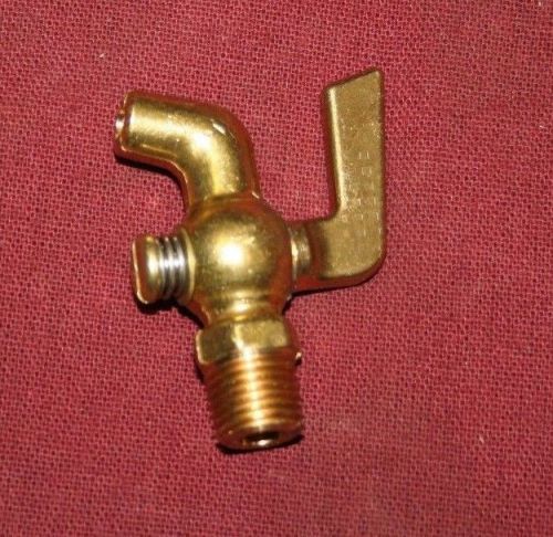1/4&#034; brass drain pet cock for hit &amp; miss gas engines maytag for sale