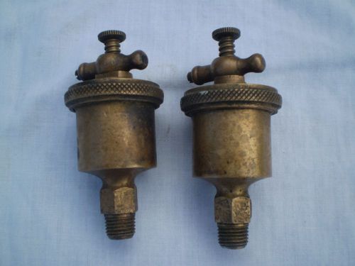 Lunkenheimer Ideal grease cups Pair No.0