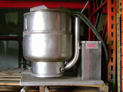 Groen ket6t tilting soup kettle steam jacketed for sale
