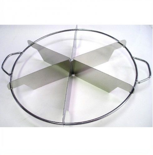1 pc commerical stainless steel 6 portion pie cutter 10&#034;  in diameter new for sale