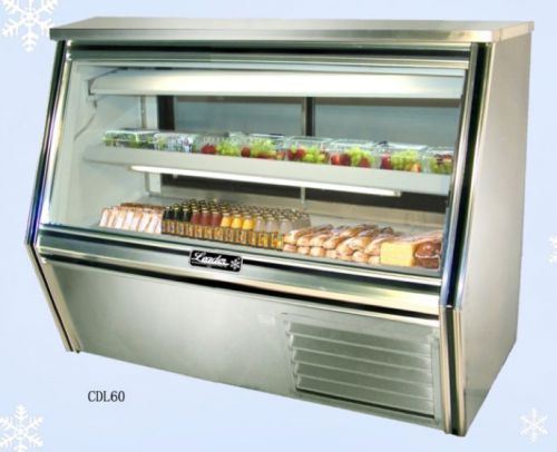Brand new! leader cdl60 - 60&#034; single duty refrigerated deli meat case for sale