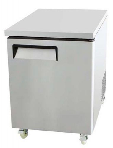 Coolman Commercial 1-Door Low Boy Worktop Refrigerator 27&#034;
