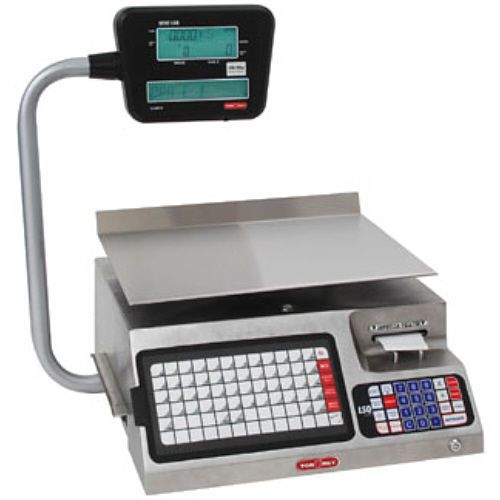 New tor-rey torrey label thermal printing scale 40 lbs. lsq-40l 72 memory keys for sale