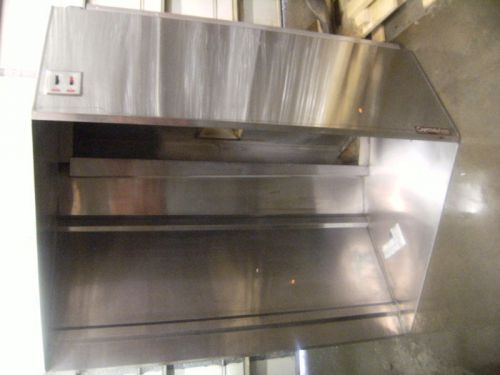 Captive aire backshelf restaurant exhaust hood for sale