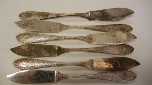 LOT of 36 FISH or BUTTER KNIVES by D J TABLEWARE USED from HOTEL FREE SHIPPING