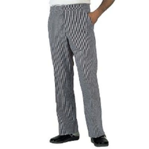 Denny&#039;s Black &amp; White Check Chef Cook Kitchen Trousers XS to 2XL *NEW*