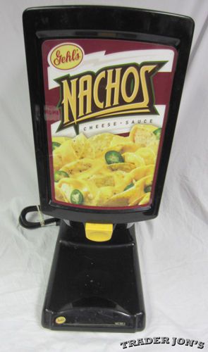 Hot Top 2 Nacho Cheese Dispenser Gehl Foods 14.5 x 9 x 23&#034; Gets Warm - Clean