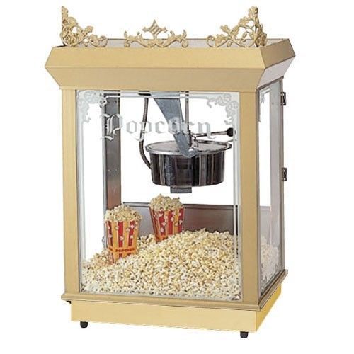 Gay 90&#039;s Whiz Bang Popcorn Machine, Gold Dome,120/208 V Gold Medal 2014