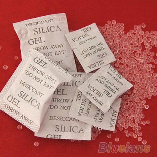 100 packs new good drypack 1 gram silica gel packets desiccants ship dry bhau for sale