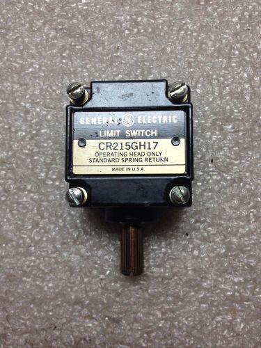 (K1-3) GE CR215GH17 LIMIT SWITCH OPERATING HEAD
