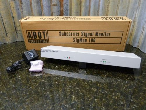 ADot Subcarrier Signal Monitor SigMon100 StatMon100 Fast Free Shipping Included