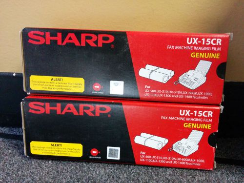 SHARP UX-15CR Imaging Film, Lot of 2, NEW