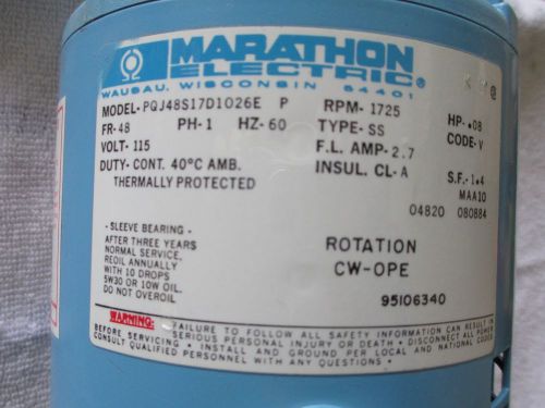 Amtrol Replacement Motor for Horizontal Circulator - 1-CN-S.K. - 1/12 CH - new