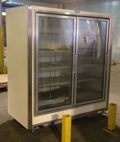 Zero Zone Glass Door Reach-in Display Case (2 units available) Freezer or Fridge