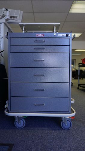 Harloff Medical Crash Cart - 6 drawer