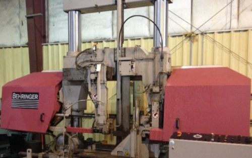 31&#034; x 31&#034;, behringer hbp-800,semi-automatic horizontal band saw, 2007 for sale