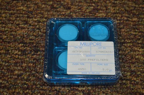 Millipore Pre-filters 100 AN50 New Sealed