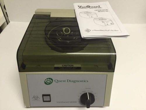 Quest diagnostics vanguard v6500 centrifuge with manual - tested working for sale